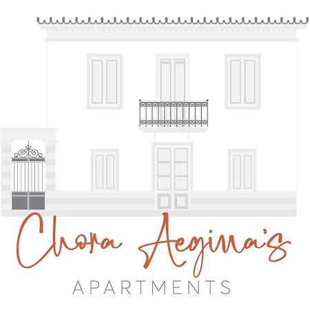 Chora Aegina'S Apartments Buitenkant foto